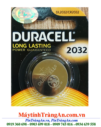 Duracell DL2032, Pin 3v lithium Duracell DL2032 chính hãng 